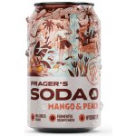 Prager's Soda Mango a broskev 330 ml – Hledejceny.cz