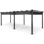 Blumfeldt Pantheon, pergola, přístřešek, 3 x 6 m, hliník, Šedá – Zboží Dáma