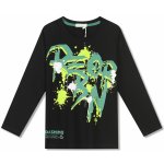 Kugo chlapecké tričko FC0358 černá – Zboží Dáma