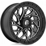 Fuel UTV D741 RUNNER 7x20 4x156 ET13 gloss black milled | Zboží Auto