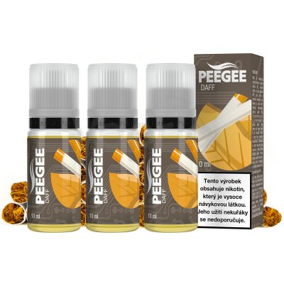 PEEGEE DAFF 3 x 10 ml 18 mg – Hledejceny.cz