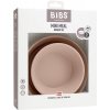 Jídelní souprava Bibs dinner set talíř a miska s víčkem blush