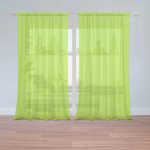 Záclony Limetková: 2 ks - 150x250 cm - Sablio – Hledejceny.cz