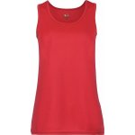 Fruit of the Loom Dámské funkční sportovní tílko Červená – Zboží Mobilmania