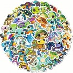 Samolepky želva - 50 ks (6) – Zboží Živě