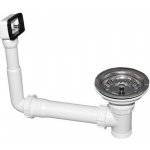 HL Odpadní ventil 3" s přepadem a zátkou, s připojovacím závitem 6/4" - HL15U-90 – Sleviste.cz