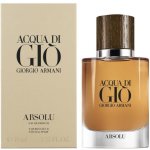 Giorgio Armani Acqua di Gio Absolu parfémovaná voda pánská 40 ml – Hledejceny.cz