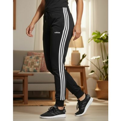 adidas dámské tepláky black/white – Zboží Mobilmania