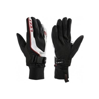 Leki Shark Cruiser rukavice na běžky black/white/red
