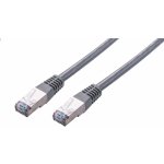 C-Tech CB-PP5F-1 patch, Cat5e, FTP, 1m, šedý – Zboží Živě