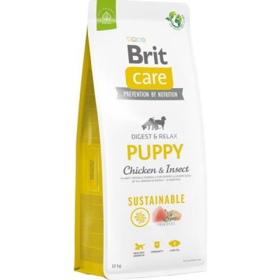 Brit Care Dog Sustainable Puppy Chicken+Insect 12 kg