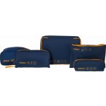 American Tourister packing cubes 5 ks, modrá/oranžová 5400520393760 – Zboží Mobilmania