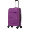 Cestovní kufr d&n 4W M Waves 4360-04 fialová 65 L