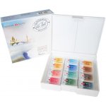 Saint Peterburg Akvarelové barvy White Nights Export Series 12 barev, plastová kazeta – Hledejceny.cz