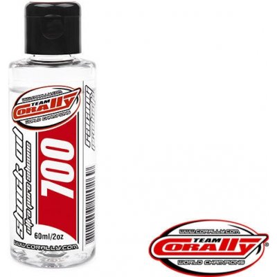 Team Corally silikonový olej do tlumičů 700 CPS /2oz 60 ml – Zboží Dáma