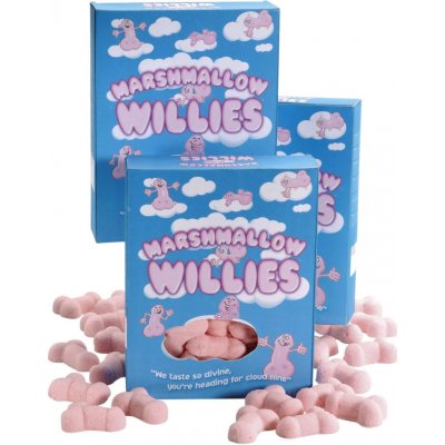 Spencer & Fleetwood Marshmallow růžové penisové bonbóny 140g – Zboží Dáma