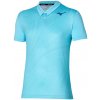 Pánské sportovní tričko Mizuno Pánské tričko Charge Shadow Polo Blue Glow