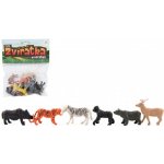 Teddies Zvířátka mini safari ZOO 5-6cm 12ks – Hledejceny.cz