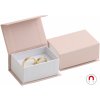 Dárková krabička JK Box dárková krabička na snubní prsteny VG-7/A5/A1 Pudrově růžová