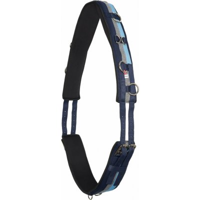 Imperial Riding Obřišník lonžovací Deluxe blue navy silver – Hledejceny.cz
