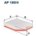 Vzduchový filtr FILTRON AP 180/4 – Hledejceny.cz
