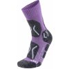 Uyn dámské ponožky TREKKING WINTER MERINO fialová/šedá