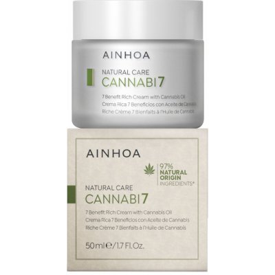 Ainhoa Cannabi7 Cream Bohatý krém s konopným olejem 50 ml – Zbozi.Blesk.cz