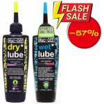 Muc-Off Wet + Dry Lube Twin Pack 2 x 120 ml – Zboží Mobilmania