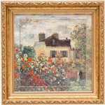 Goebel Monet Obraz Umělcův dům 31 x31 cm – Zboží Mobilmania