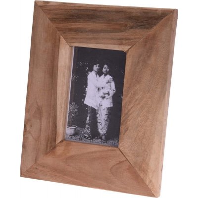 H&L Dřevěný fotorámeček 27,5x22cm, teakové dřevo J11800010 – Hledejceny.cz