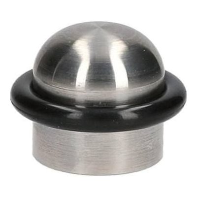 Walteco dveřní zarážka Ø 33 x 25 mm nerez – Zboží Mobilmania