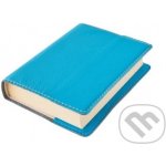 Kožený obal na knihu Klasik M 22,7 x 36,3 cm kůže modrá – Hledejceny.cz