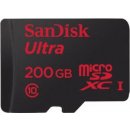 paměťová karta SanDisk Ultra Premium Edition microSDXC 200 GB class 10 SDSDQUAN-200G-G4A
