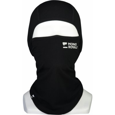 Mons Royale Santa Rosa merino flex 200 balaclava black – Zboží Dáma