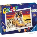 RAVENSBURGER CreArt Malování podle čísel Majestátní tygr – Sleviste.cz