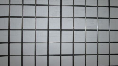 Svařovaná síť ocelová, průměr drátu 4 - oko 50 x 50, formát 2000 x 1000 mm