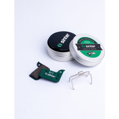 Sinter Sram Level, Road brzdové destičky polymer zelená – Zboží Dáma