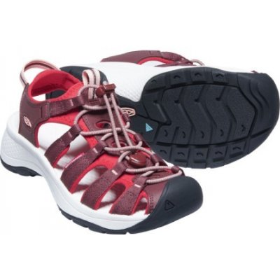 Keen Astoria West Sandal Women andorra/red dahlia – Zboží Mobilmania