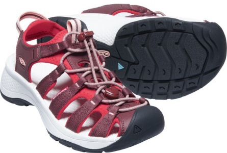 Keen Astoria West Sandal Women andorra/red dahlia