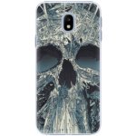 Pouzdro iSaprio - Abstract Skull - Samsung Galaxy J3 2017 – Sleviste.cz