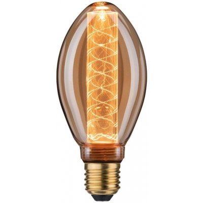 Paulmann LED Vintage žárovka B75 Inner Glow E27 zlatá s vnitřní spirálou stmívatelné