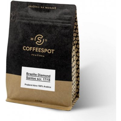 Coffeespot Brazílie Diamond Santos 1 kg – Hledejceny.cz
