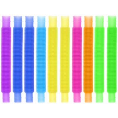 Kruzzel 26693 Senzorické natahovací trubičky antistres 15-51,5 x 2 cm 10 ks – Zboží Živě