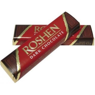 ROSHEN HOŘKÁ ČOKOLÁDOVÁ TYČINKA 43 G – Zboží Dáma