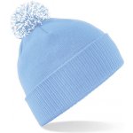 Beechfield Zimní čepice s bambulí B450 Sky Blue – Hledejceny.cz