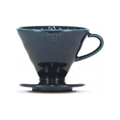 Hario Colour Edition V60-02 dripper tmavě modrý + 40 filtrů – Zboží Dáma