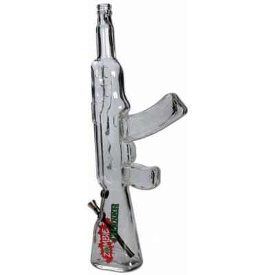 Black Leaf Skleněný bong Zombie Chaser čirý 50 cm – Zboží Dáma