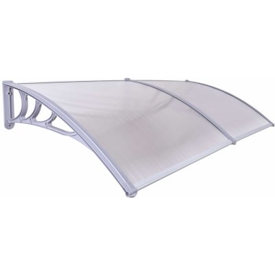 JAKS vchodová stříška nad dveře Mako duo 100 x 200 cm šedá – Hledejceny.cz