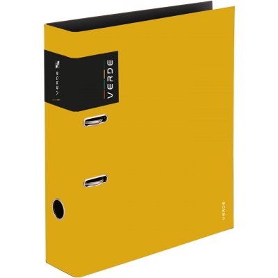 Verde Pořadač A4 lamino páka 7 cm hořčice – Zboží Živě