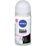 Nivea Invisible for Black & White Clear antiperspirant roll-on 50 ml – Zboží Mobilmania